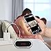 AISOUL Wi-Fi Hidden Camera Alarm Clock Full HD 1080P Real-time Video Spy Camera (Square Hidden Camera)