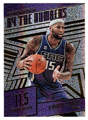 DeMarcus Cousins (Basketball Card) 2016-17 Panini Revolution By The Numbers # 20 Mint