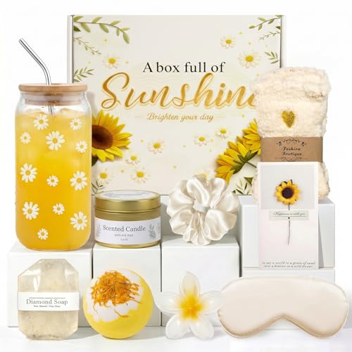 Yogopro Gifts for Women, Wellness Gift Box for Best Friend Sister Coworker, Mother's Day Gift for Mom, Gift Box for Birthday Valentines and Christmas