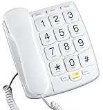 Emerson EM300WH Big Button Phone for Elderly