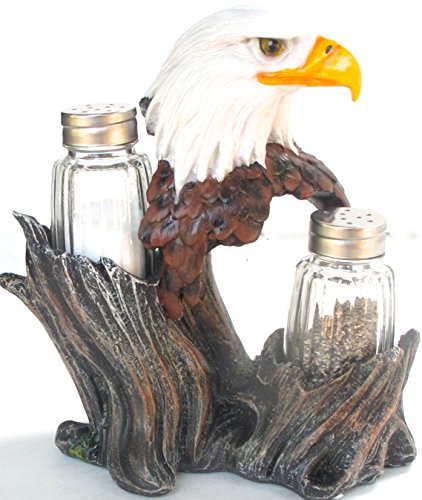 Valentine Heart, Alternative, Eagle Bottles Holder, Home Decor and Accessories, Proud Seasons, Includes Salt and Pepper Bottles, Handers of Exclusive and Uniquely Designed Figurines.