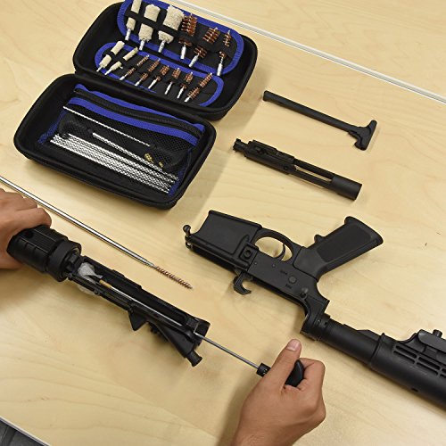Hiltex 61087 Universal Gun Cleaning Kit | Maintenance of Rifles, Pistols and Shotguns