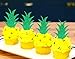 24 Pieces Pineapple Donut Topper Luau Tropical Summer Party Cupcake Decor-Aloha Bridal Shower