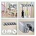 Feir Mop Broom Holder Wall Mounted Kitchen Hanging Garage Utility Tool Organizers and Storage Rack For Commercial Bathroom Laundry Room Closet Gardening