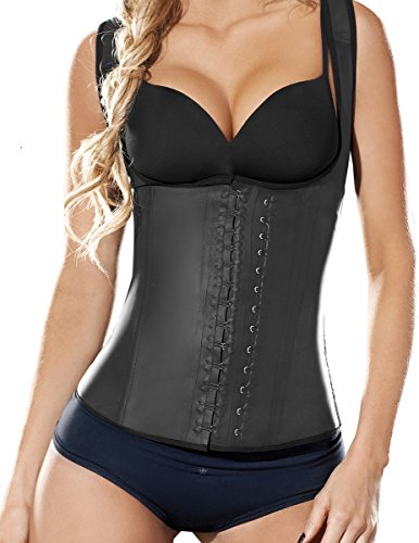 Ann Chery Chaleco Latex Vest 2027 M Black