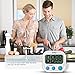 Digital Kitchen Timer, Magnetic Backing & Standing & Hanging for Placement, 2 PCS Pack Kitchen Clock Set for Cooking Baking Sports Games Office Facial, Big Digits Loud Alarm Minute Second Countdown