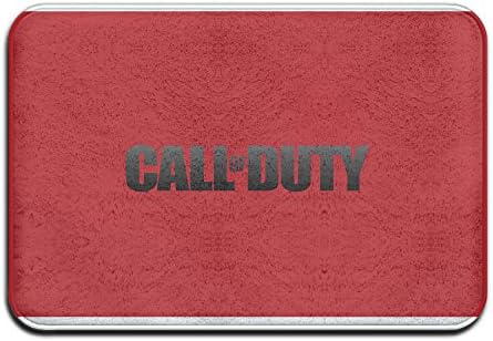 OpAppi Call Of Duty Printed Design Non-slip Square Doormats Floor Mats,Front Door/Bathroom Mats (23.6"x15.7",L X W)