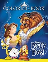 Beauty and the Beast Coloring Book: 43 Esxlusive Ilustrations 1650658265 Book Cover