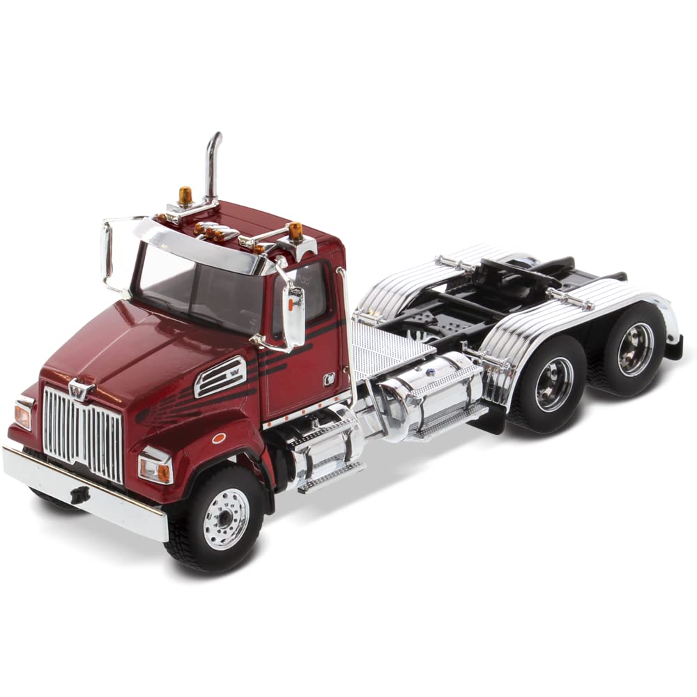 Camion Tracteur Tandem Western Star 4700 SB Vert 1/50 - Modèle Diecast Diecast Masters 71038
