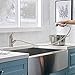VCCUCINE Commercial Stainless Steel Single Handle Pull Out Sprayer Brushed Nickel Kitchen Faucet, Small Pull Down Bar Sink