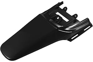 ACROPIX Motorcycle Rear Tail Mud Guard Fender Dirt Bike Pit Mudguard Modified Mud Flap Protector Black Fit for Honda XR50 CRF