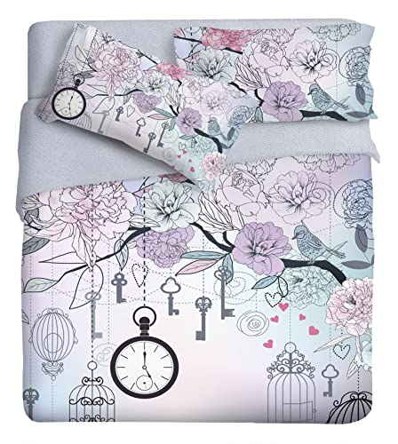 Juego de Funda nórdica fotográfica de una Plaza y Media Secreto Fine Art