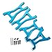 SkyQ 4pcs RC Front/Rear Lower Suspension Arm for 1/18 WL A949 A959 A969 A979 K929 Blue