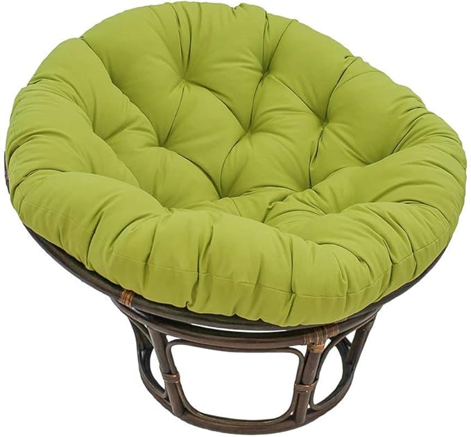 Rattan Papasan Chair Cushion Removable Swing Hanging Basket Seat