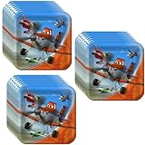 Disney Planes Party Lunch/Dinner Plates - 24 Guests by Hallmark