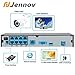 Jennov 8 Channel Security PoE NVR Network Video Recorder H.264 Onvif HDMI Output For Home Surveillance Cctv IP Camera
