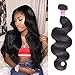 Body Wave Weave Brazilian Virgin Hair Body Wave Hair Weave one Bundles 20inch 100% Unprocessed Virgin Human Hair Weave Natural Black