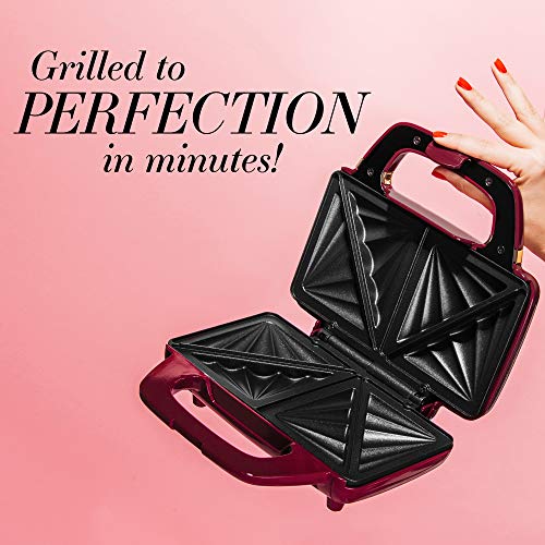 image for Dash DKCS100ML Kitchen Couture Compact Panini Press + Electric Sandwic