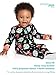 Simple Joys by Carter's Baby Boys' 3-Pack Loose Fit Flame Resistant Fleece Footed Pajamas, Charcoal Superhero/Green Polar Bear/Navy Tiger, 18 Months
