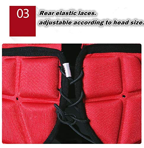image for surlim Rugby Helmet Headguard Headgear for Soccer Scrum Cap Soft Prote