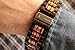 Treehut Men's Zebrawood and Ebony Wooden Watch with All Wood Strap Quartz Analog with Movement and Stainless Steel Tri-Fold Clasp with Push Buttons, Boyfriend Gift, 4.3cm