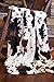 North End Decor Faux Fur Cowhide Plush Throw Blanket