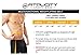 Weight Lifting Belt by Fitplicity, For Bodybuilding, CrossFit, Olympic Lifting, Powerlifting, Squat and Deadlifts, 6 Inch Back Support for Men and Women
