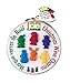 Joie Christmas Wine Charm Set, BPA-Free Silicone, 6-Piece Set, Multicolor