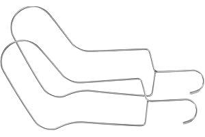 SHINEOFI 2Pcs Metal Sock Blockers for Knitting and Display 16X15Cm Sock Stretchers Drying and Shaping