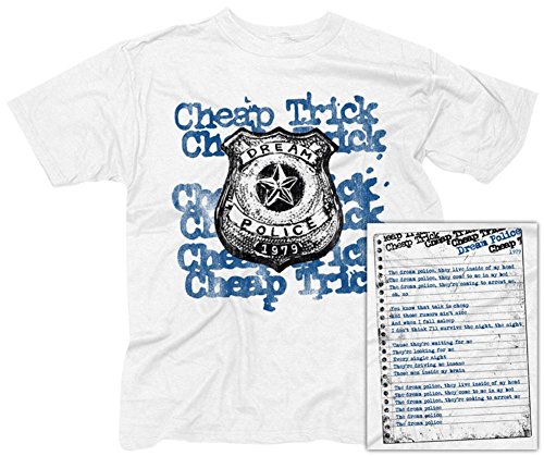 Cheap Trick Dream Police Front Back T Shirt Size Xl Desertcart