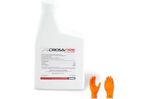 USA SUPPLY Crossfire Liquid Concentrate 13 oz - Long-Lasting Bed Bug Control, Kils Bed Bugs and Their Eggs, pyrethroid-Resistant.