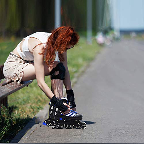 MAXFREE Adjustable Inline Skates, Fitness Rollerblades with High-Performance Wheels for Adults & Teen, Outdoor & Indoor - Thumbnail 6