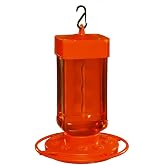 First Nature 32-Ounce Oriole Feeder - Larger Feeding Ports | Designed For Orioles - Larger Feeding Ports - 32-Ounce Capacity