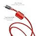 Micro USB Cable BlitzWolf 6ft Braided Android Charger Cable with Magic Tape Strap Tangle-Free Cellphone Fast Charging Cable for Android, Samsung Galaxy S7 Edge/S6/S5/S4, Note 5/4/3, HTC M9, Xperia Z