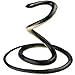 Realistic Snake, Elongdi Realistic Rubber Snake Toy, Black Mamba Fake Snake Animal Fake Toy for Scary Trick or Joke, 52 Inches
