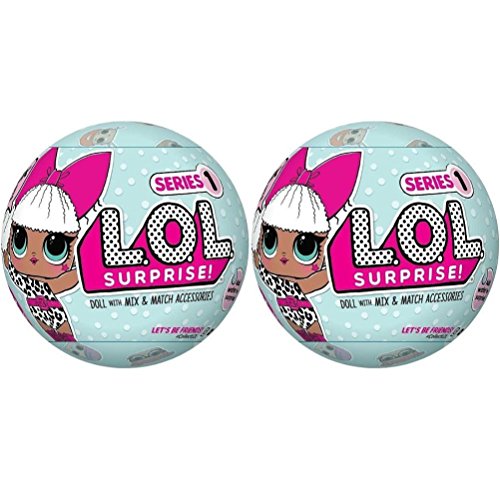 GOODCULLER Set of 2 LOL Surprise L.O.L. Dolls Lets Be Friends Series 1Balls. New In Box!