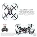 WOBOX RC Drone with 2MP HD Camera RC Quadcopter 4CH 6-Axis Gyroscope 2.4 GHz Remote Control Quadcopter W11(4G SD Card & Card Reader Included)