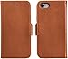 Amazon Basics iPhone 8 / 7 PU Leather Wallet Detachable Case, Brown