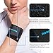 Wrist Brace - Compression Wrist Strap Support for Carpal Tunnel, Arthritis, RSI, TFCC Tear, Weight Bearing Strain, Tendonitis and Sprains for Weak and Sore Wrists by Velpeau (Adjustable, Black)