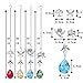 H&D HYALINE & DORA Sun Catcher Crystal Angel Decor Window Hang Pendant, Crystal Animal Design Suncatcher Ornament for Home Garden Yard Indoor Outdoor Decor