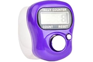 Electronic Digital for Finger Tally Counter Hand Held Knitting Row Counter Pedometer Equipment Small Fitness Clicker