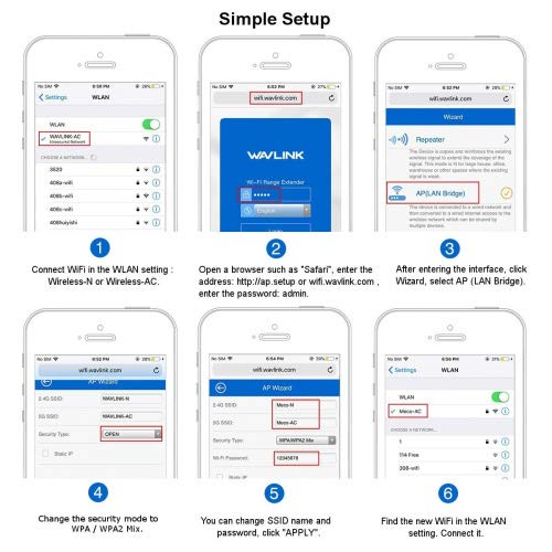 MECO Wifi Répéteur Extérieur et Intérieur, Wireless Outdoor Point d\'accès, Portée Atteint à 1 km, 802,11b/g/n AC600, Bi-bande 2,4GHz et 5GHz