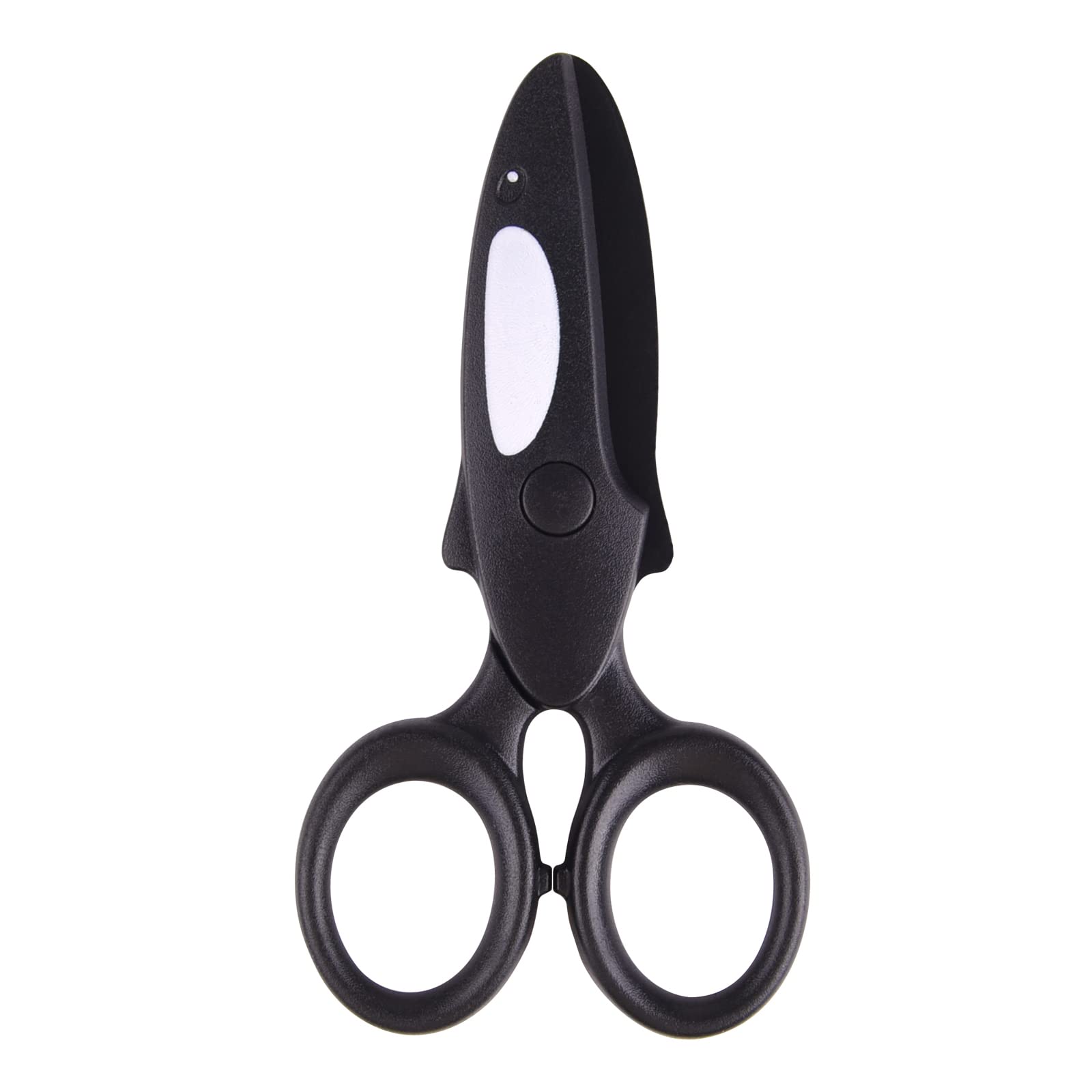 ASTARON Kids Safety Scissors, Cute Dolphin Shape Design Kids Preschool Training Scissors, Art Craft Plastic Scissors for School Supplies and Scrapbooking Supplies, 3 Styles Options (Dolphin)