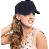 Wimdream Women Cabbie Newsboy Hat, Hair Loss Hat for Women Baseball Caps Cotton Lined