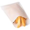 BagDream Glassine Waxed Paper Bags 3.15x5.5 Inches Pack of 100 Flat Glassine Bags Glassine Envelopes, Popcorn Bags