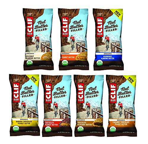Clif Nut Butter Filled Organic Energy Bar Sampler Variety Pack