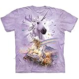 The Mountain Double Rainbow Unicorn T-shirt