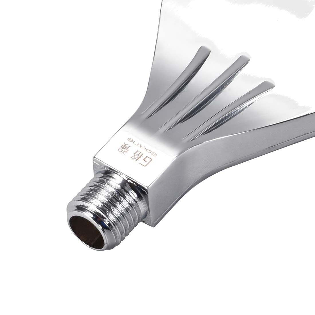 uxcell Flat Nozzle G1/4 Male Thread Aluminum Alloy Air Blow Off Flat