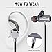 Bluetooth Headphones, Chamfind V4.2 Wireless Magnetic Sports with Microphone Bluetooth Earphone IPX5 Waterproof Stereo Bluetooth Headsets with Noise Cancellation for all Serices(Grey) - Fozento