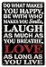 ERLOOD Love Laugh Live Vintage Funny Home decor Tin Sign Retro Metal Bar Pub Poster 8 x 12